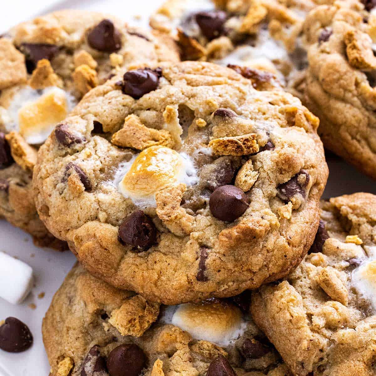 Chocolate Chip S’mores Cookie